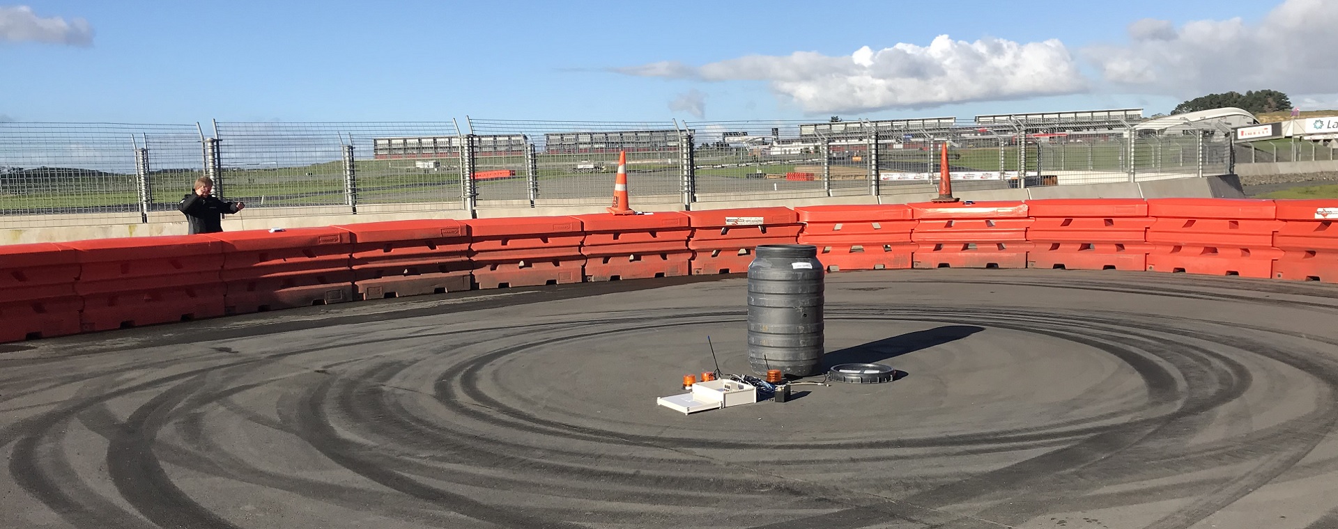 Test track for Red Bull Drift Shifters event