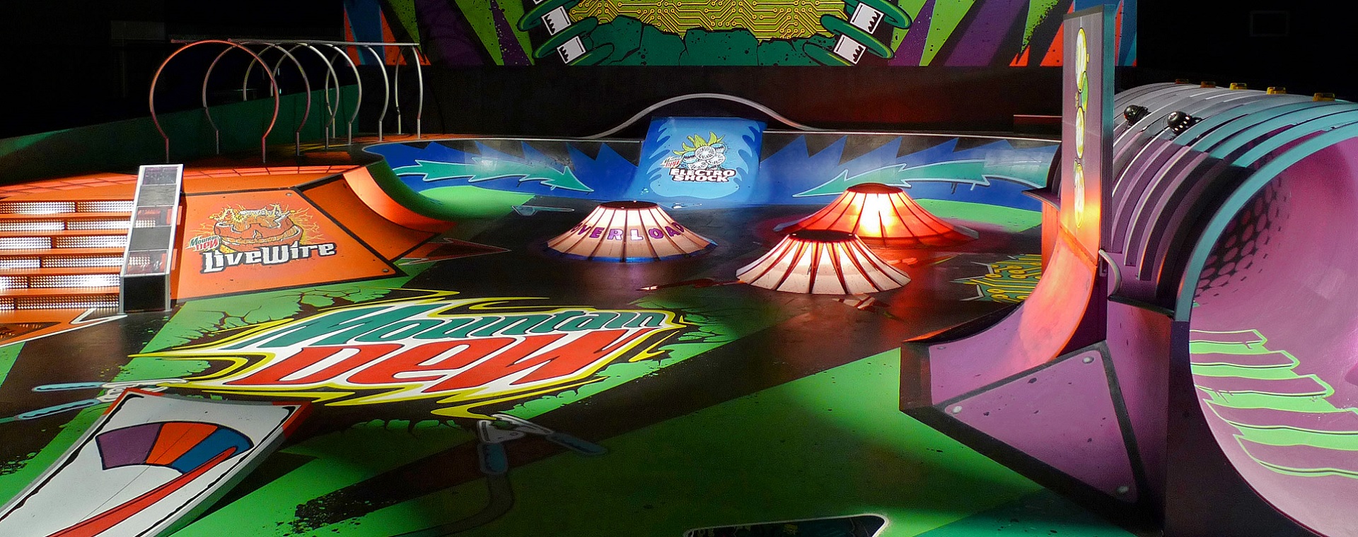 Mountain Dew Skate Park Giant Pinball Machine