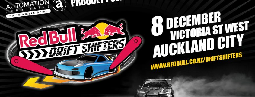Red Bull Drift Shifters Banner