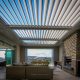 Pergolas Bioclimatic Structure in the sitting area of a home