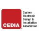 CEDIA Logo. A Custom Electronic Design & Installation Association