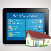 Home automation touchscreen control panel