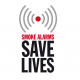 Smoke alarms save lives graphic