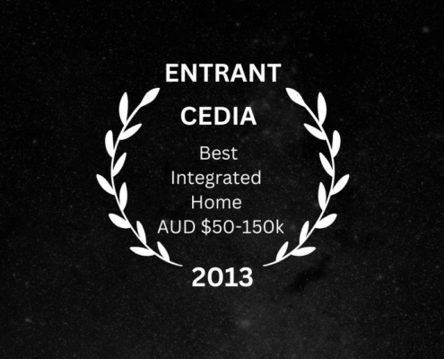 CEDIA Entrant 2013 - Best Integrated Home AUD $50-150k