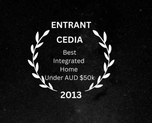 CEDIA Entrant 2013 - Best Integrated Home Under AUD $50k