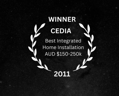 CEDIA Winner - Best Integrated Home AUD $150-250k, 2011