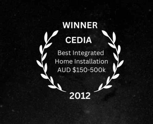 CEDIA Winner - Best Integrated Home $150-500k, 2012