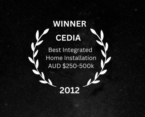 CEDIA Winner - Best Integrated Home AUD $250-500k, 2012